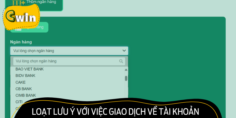 Các điểm quan trọng không nên bỏ qua trong hướng dẫn giao dịch